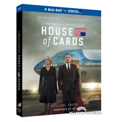 House of Cards - Saison 3 (Blu-ray + Digital Copy) (FR Import) Blu-ray