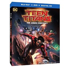 Teen Titans: The Judas Contract (Blu-ray + DVD + UV Copy) (US Import) Blu-ray